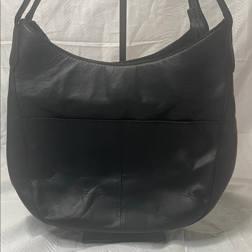 Margot - Elegant Black Leather Shoulder Bag